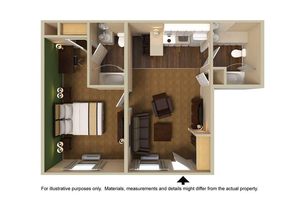 Extended Stay America Suites - San Diego - Sorrento Mesa Room photo